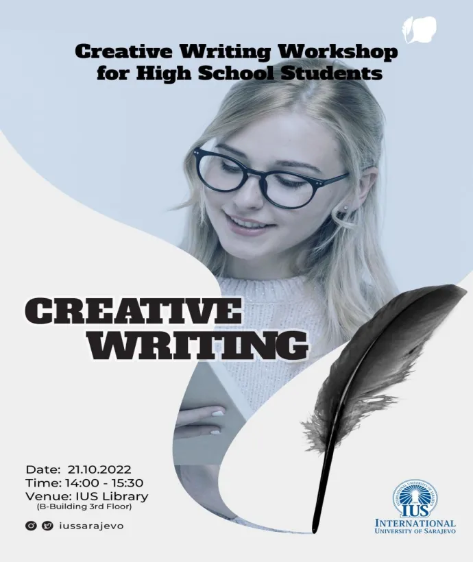 Creative Writing Workshop for High School Students