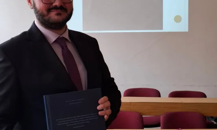New Contribution to English Studies: IUS Lecturer Damir Kahrić Successfully Defends his PhD
