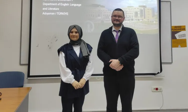 Dr. Özlem Sayar Delivers Guest Lecture on Modernist Poetry at IUS