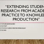 İngiliz Dili ve Edebiyatı Çalışmalarında Araştırmada Nitelik ve Yetkinliği Artırmak: Akademik Bilginin Aktif Üreticileri Olarak Öğrenciler